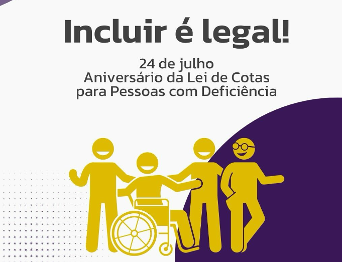 Inclusão no mundo do trabalho é um direito e está garantido em lei